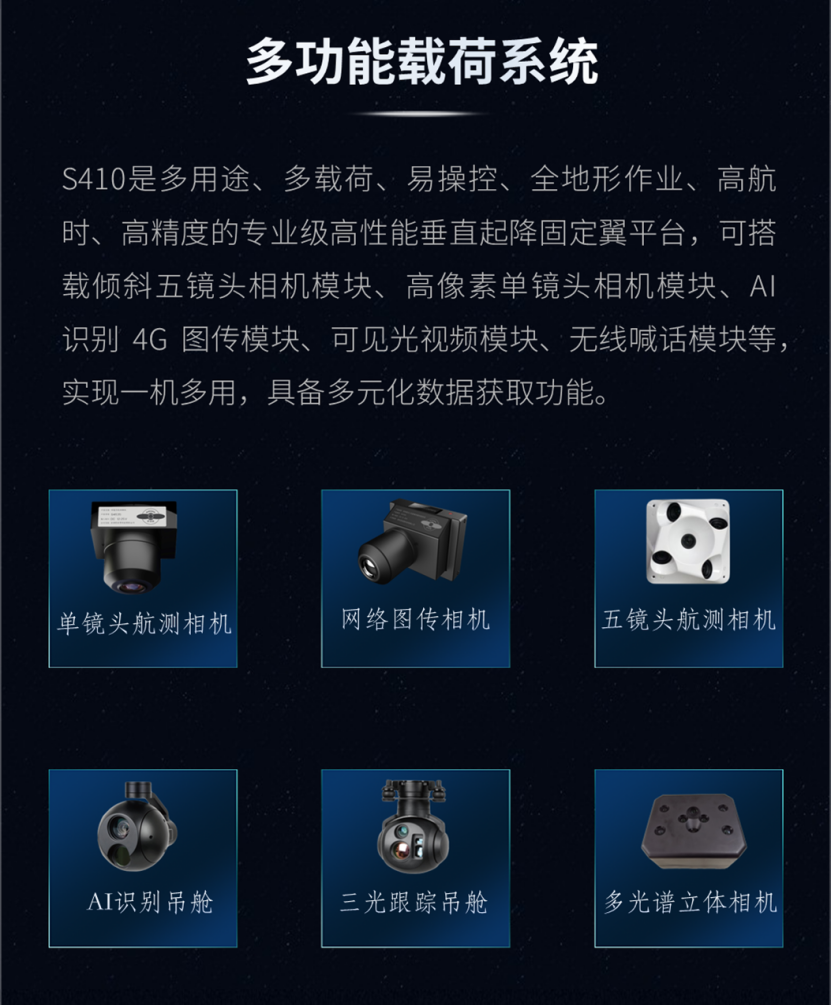 S410垂直起降无人机
